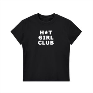 Hot Girl Club Bodycon T-shirt