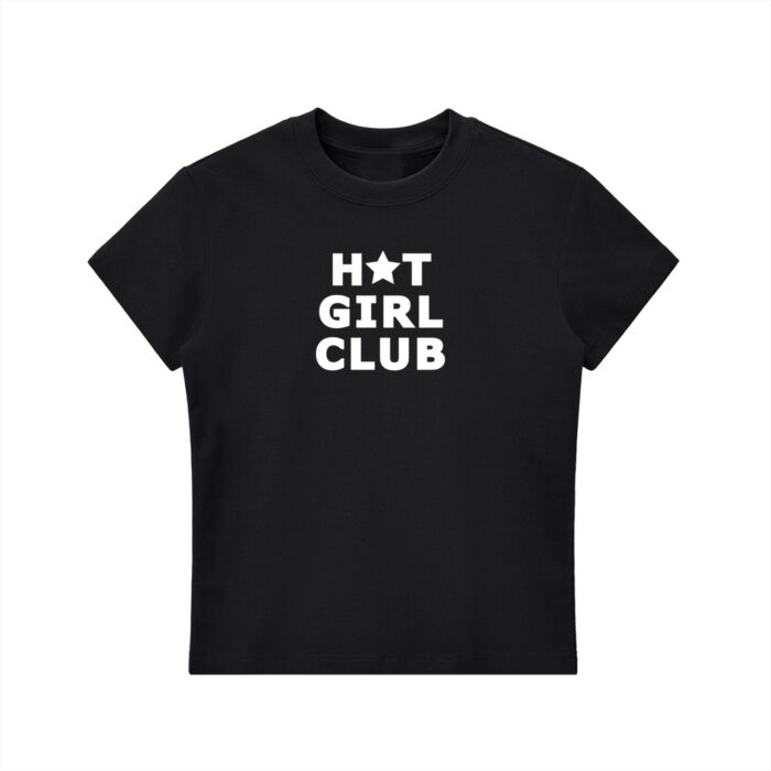 Hot Girl Club Bodycon T-shirt