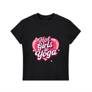 Hot Girls do Yoga Bodycon T-shirt