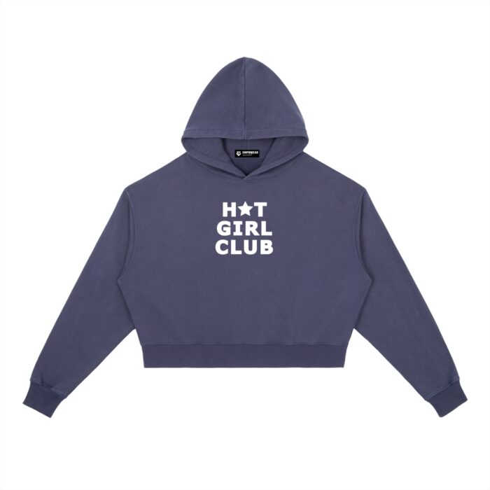 Hot Girl Club Washed Hoodie Hot Girl Club Washed Hoodie