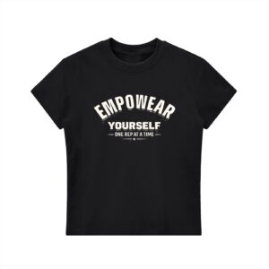 Empowear One Rep at a Time Bodycon T-shirt Empowear One Rep at a Time Bodycon T-shirt