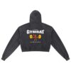 Certified Gymrat Girl Cropped Hoodie