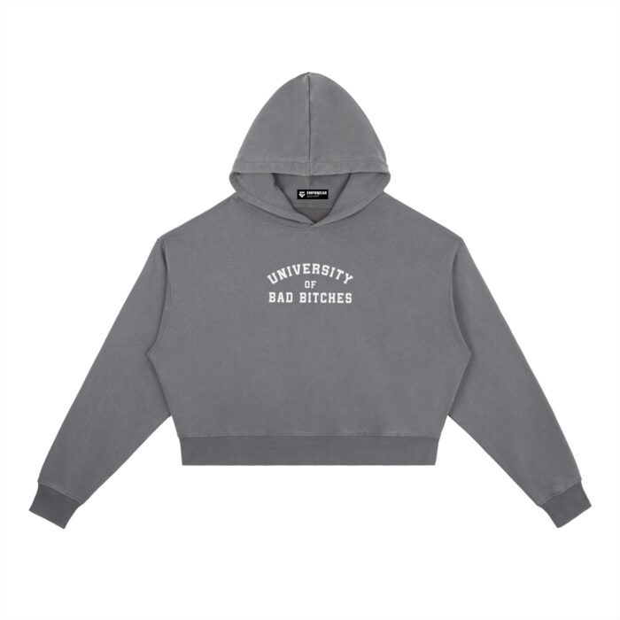 University of Bad Bitches Washed Hoodie