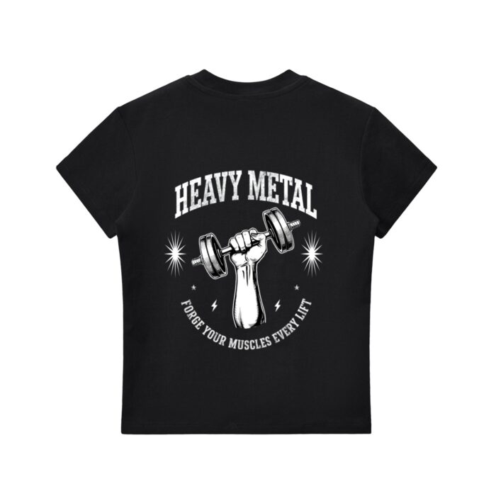 Heavy Metal Bodycon T-shirt