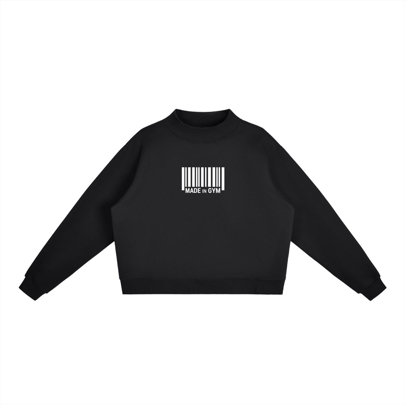https://ajmall-vc-public-bucket.oss-us-west-1.aliyuncs.com/hugepod/material/custom_printing/f9e28e0cd71c4efc9248a3c19d010362.png Made in Gym Oversized Sweatshirt - Image 1