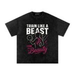 Beauty & Beast Washed Oversized T-Shirt
