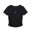 Diamond Ruched T-shirt Diamond Ruched T-shirt