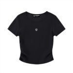 Diamond Ruched T-shirt