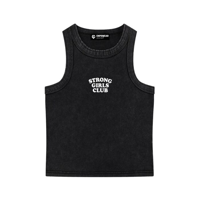 Strong Girls Club Washed Tank Top Strong Girls Club Washed Tank Top