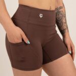 High-Waisted Pocket Shorts