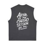 Alexa Do My Cardio Session Sorona Quick-Dry Tank - Image 4