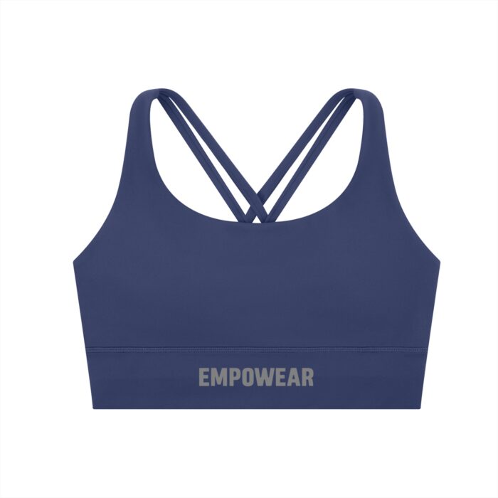 Empowear Criss-Cross Sports Bra Dark Empowear Criss-Cross Sports Bra Dark