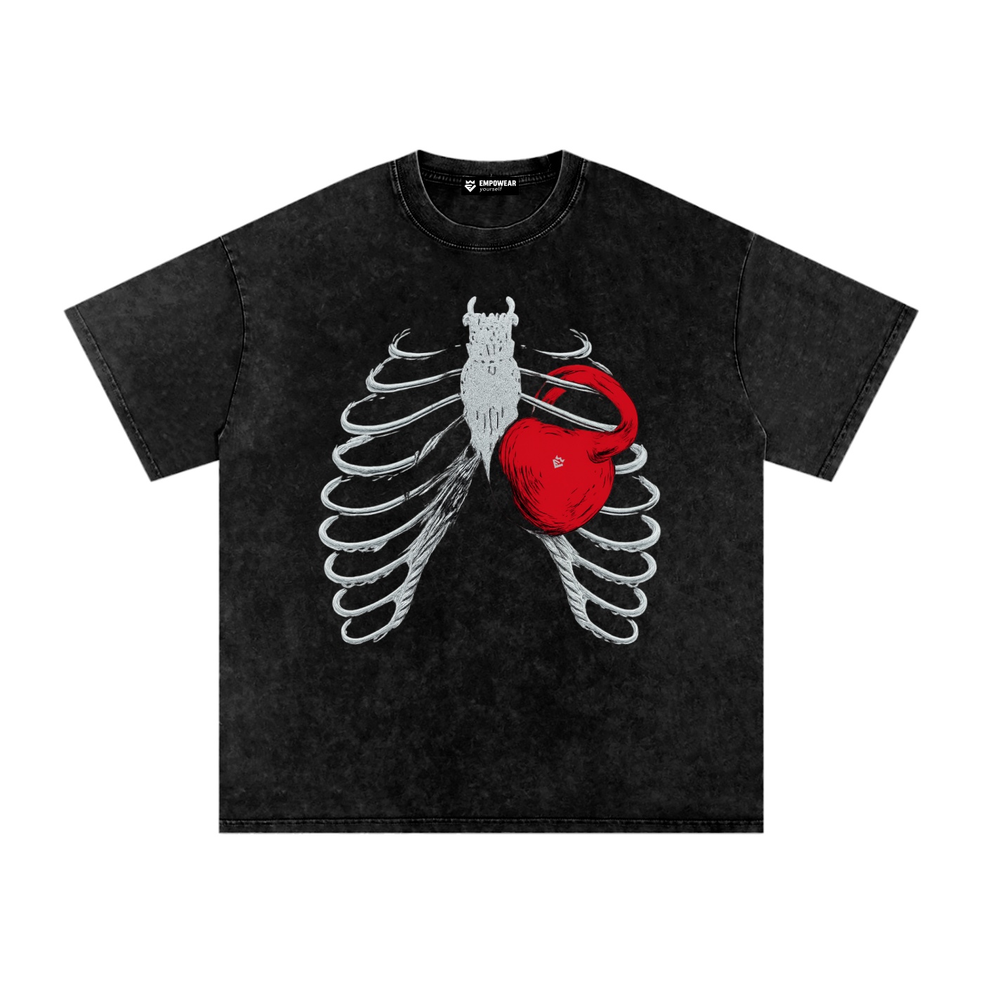 https://ajmall-vc-public-bucket.oss-us-west-1.aliyuncs.com/hugepod/material/custom_printing/1d4c50bb91ba4f18bc8b14891173bbd8.png X-Ray Washed Oversized T-Shirt - Image 1