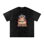 I Hate Bulgarian Split Squats Washed Oversized T-Shirt