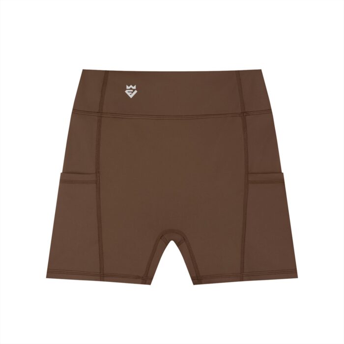 High-Waisted Pocket Shorts