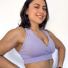Crossover V-Neck Sports Bra Colors
