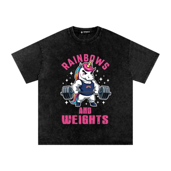 Rainbows & Weights Oversized