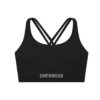 Empowear Criss-Cross Sports Bra Dark Empowear Criss-Cross Sports Bra Dark