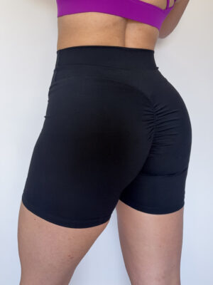 Scrunch High-Waisted Shorts