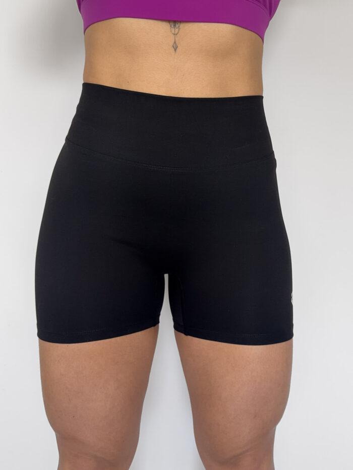 Scrunch High-Waisted Shorts