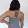 Diamond Spaghetti Strap Sports Bra
