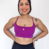 Diamond Strappy Criss Cross Sports Bra