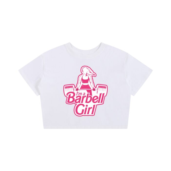 Barbell Girl Baby Tee Barbell Girl Baby Tee
