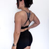 Diamond Strappy Criss Cross Sports Bra
