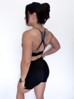 Diamond Strappy Criss Cross Sports Bra - Image 5