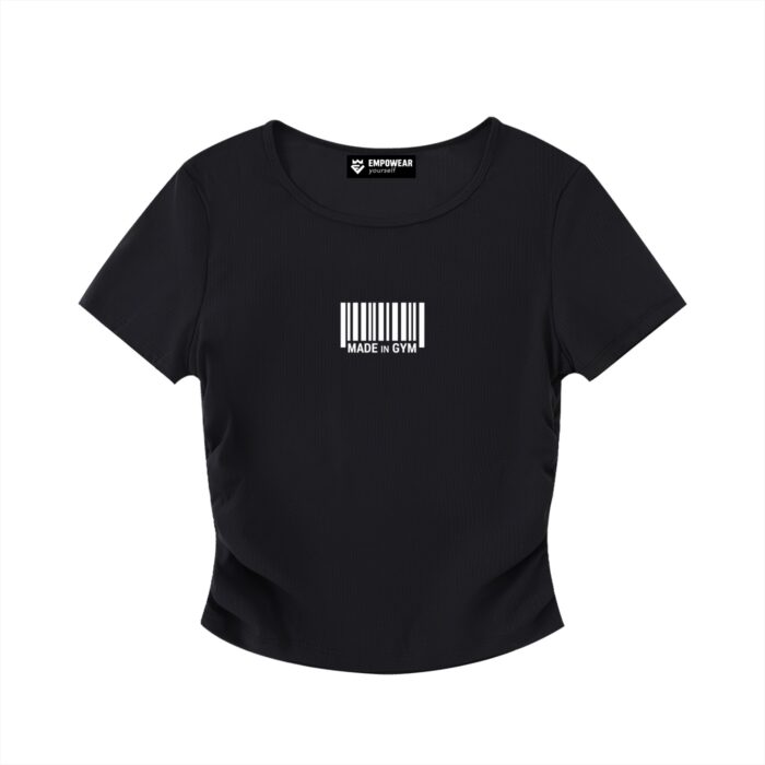 Made in Gym Ruched T-shirt Made in Gym Ruched T-shirt