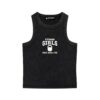 Strong Girls Have More Fun B&W Washed Tank Top