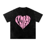 GymRat Lover Washed Oversized T-Shirt