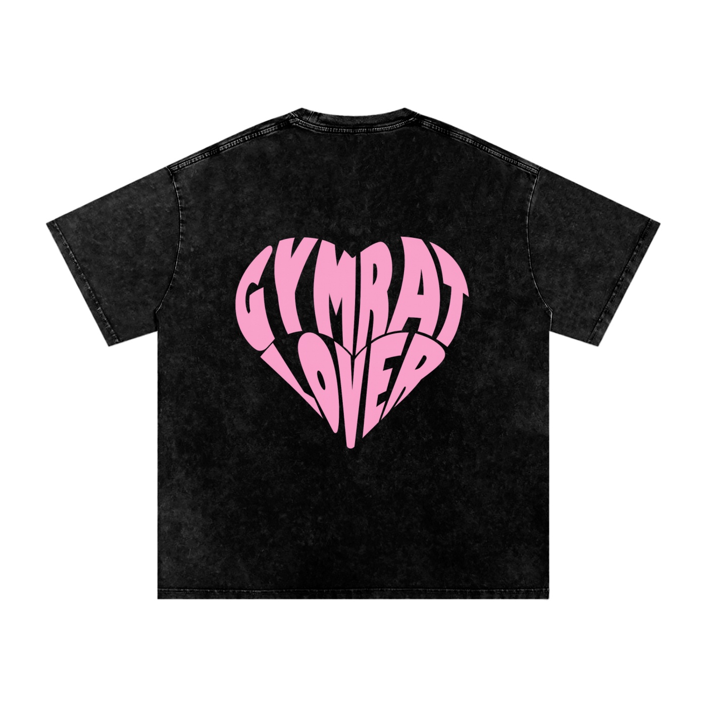 https://ajmall-vc-public-bucket.oss-us-west-1.aliyuncs.com/hugepod/material/custom_printing/6a97d22682f046c7a195a0451ba839a8.png GymRat Lover Washed Oversized T-Shirt - Image 1
