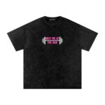 Meet Me at the Bar Pink Washed Oversized T-Shirt