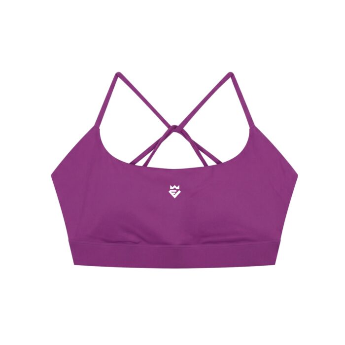 Diamond Strappy Criss Cross Sports Bra