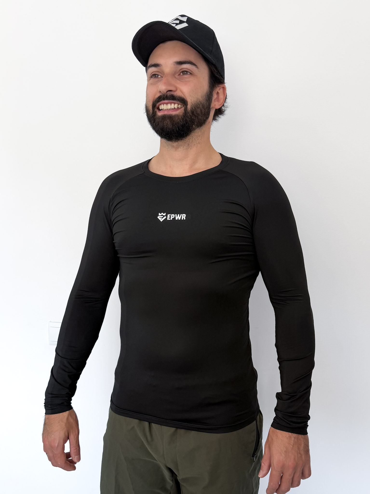 8-IMG_9605 Muscle Fit Long Sleeve Tee - Image 1