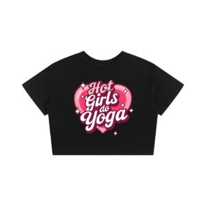 Hot Girls do Yoga Baby Tee Hot Girls do Yoga Baby Tee
