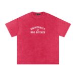 University of Bad Bitches Washed Oversized T-Shirt - Image 7
