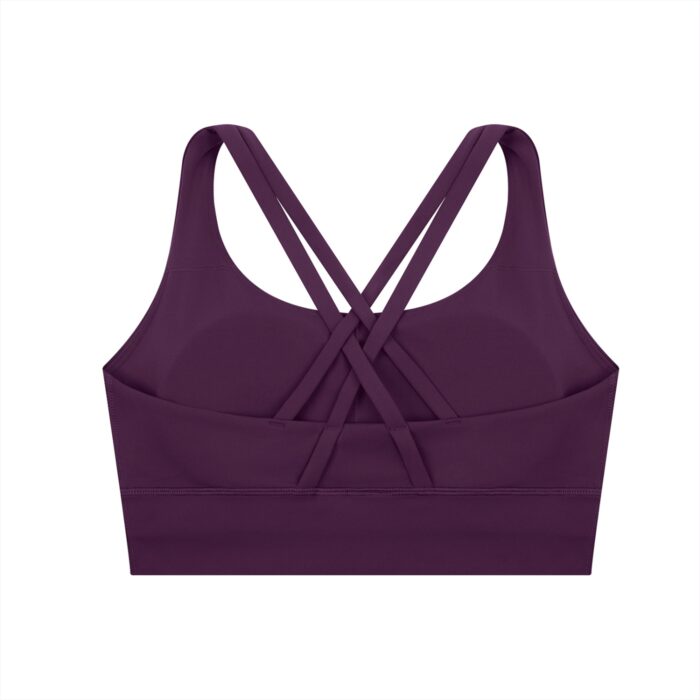 Empowear Criss-Cross Sports Bra Dark Empowear Criss-Cross Sports Bra Dark