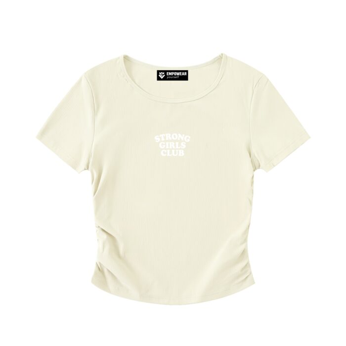 Strong Girls Club Ruched T-shirt