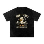 Don't Fart Washed Oversized T-Shirt - Image 2