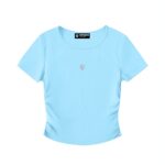 Diamond Ruched T-shirt - Image 5
