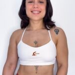 Elas Treinam | Strappy Open Back Top Branco