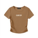 1% Better Every Day Ruched T-shirt - Image 5