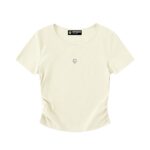 Diamond Ruched T-shirt - Image 3