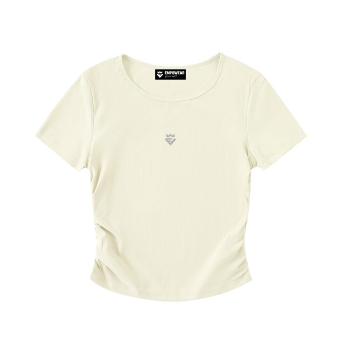 Diamond Ruched T-shirt Diamond Ruched T-shirt