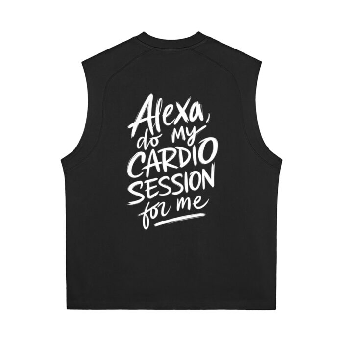Alexa Do My Cardio Session Dark Sorona Quick-Dry Tank Alexa Do My Cardio Session Dark Sorona Quick-Dry Tank