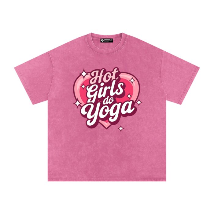 Hot Girls do Yoga Front Oversized