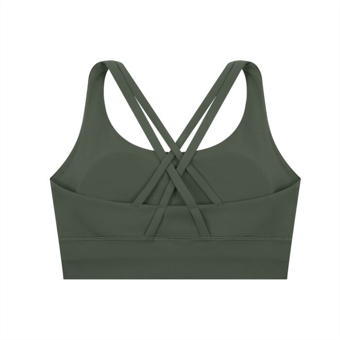 Empowear Criss-Cross Sports Bra Dark Empowear Criss-Cross Sports Bra Dark