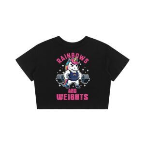 Rainbows & Weights Baby Tee